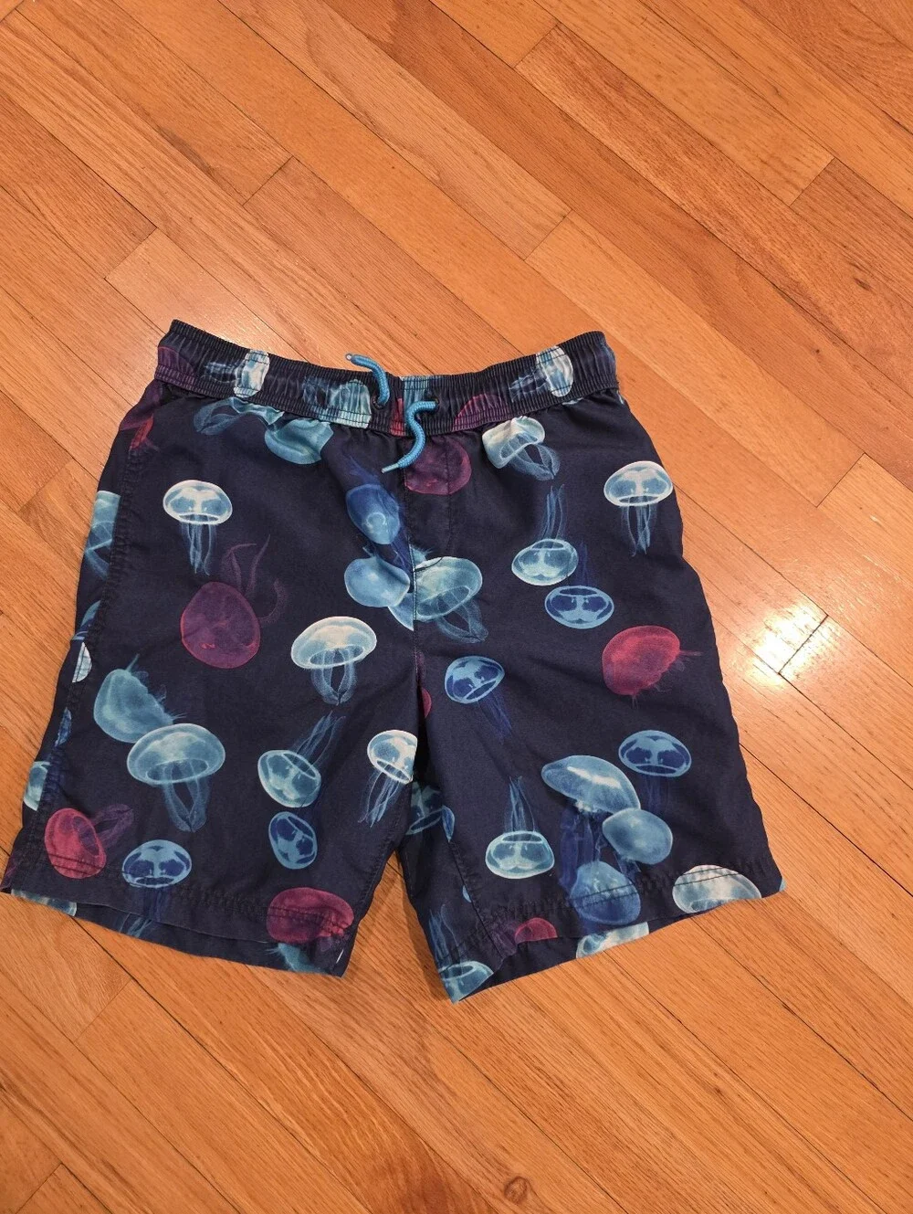 Lands' End Jellyfish Boys Swim Trunks